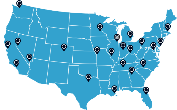 2022 map - 24 clinics 2022 map - 24 clinics