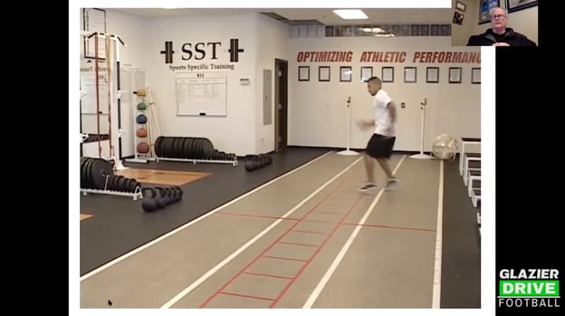 Part of Coach Steve Kenyon's ladder sequence