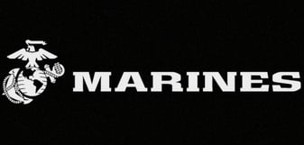 Marines logo (white)