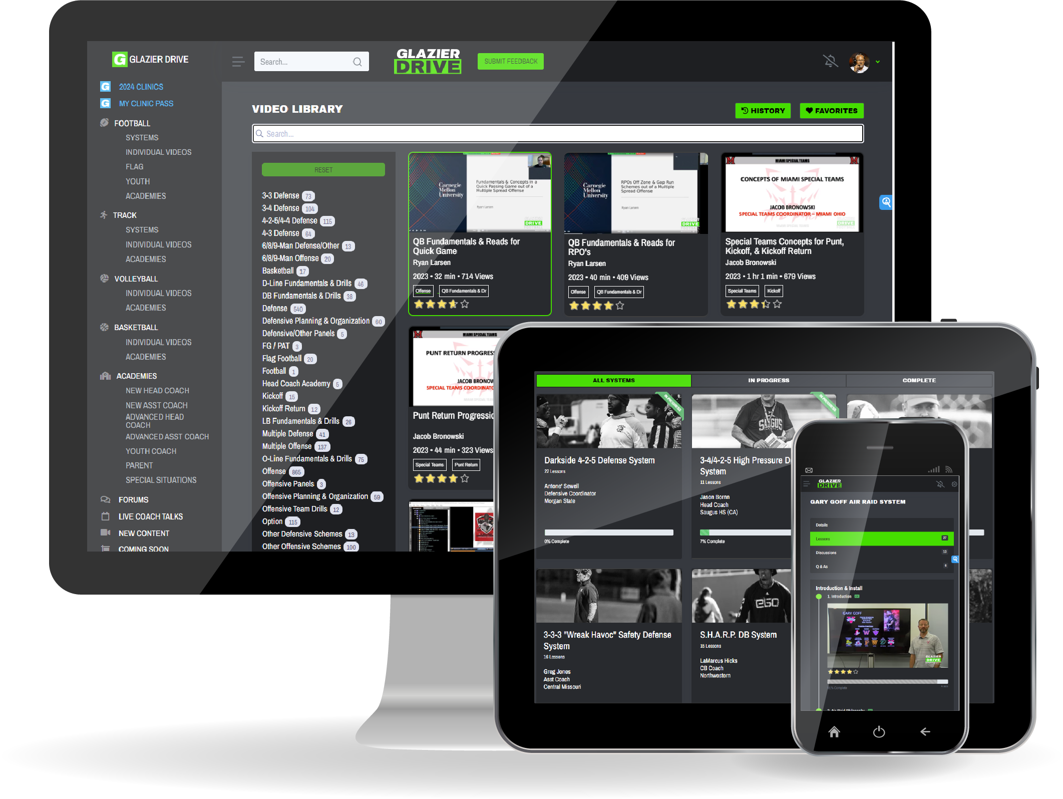 Drive desktop + mobile small