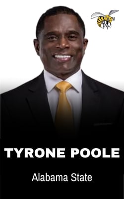 Tyrone Poole, Alabama State University